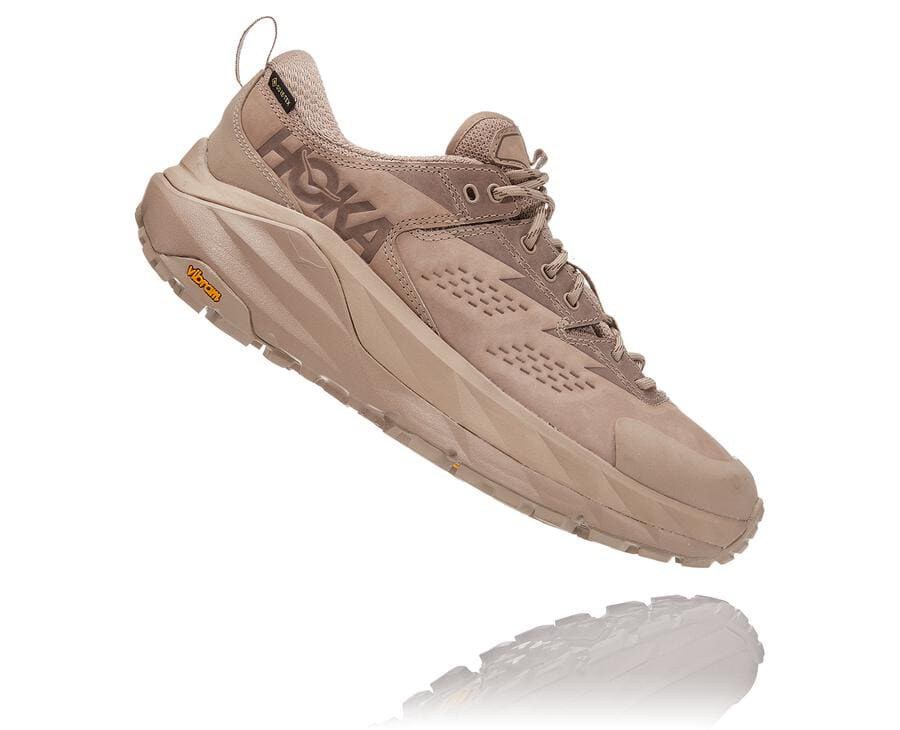 Hoka One One Trail Schoenen Dames - Kaha Laag Gore-Tex - Beige - GY2459081